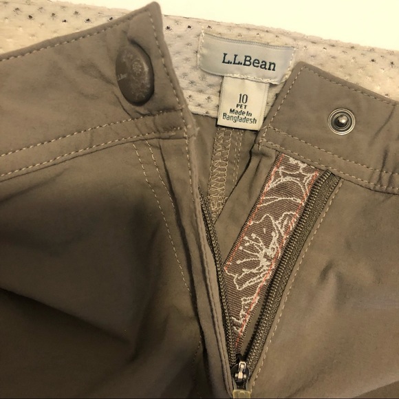 Ll bean light adjustable waist band pants size 10 pet - Picture 3 of 6